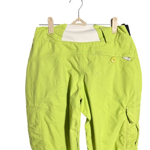 Sessions Ridge Series Snow Ski Snowboard Pants Women's XS Neon Green White - Picture 11 of 15